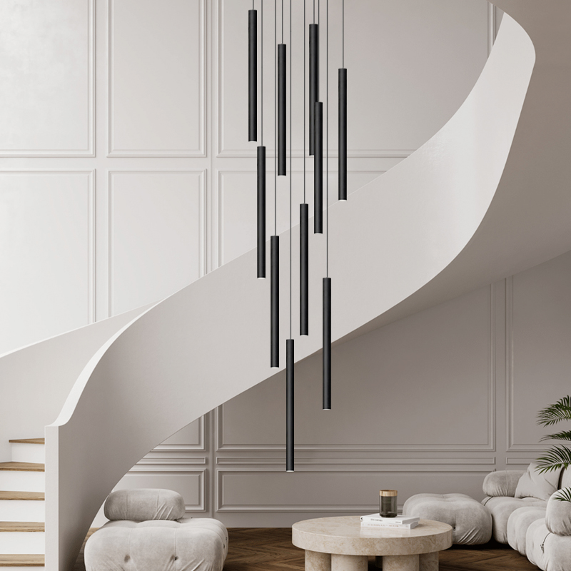 Long Tube Pendant Hanging Lamp - مراجعة Interior Design Youtube وسعره