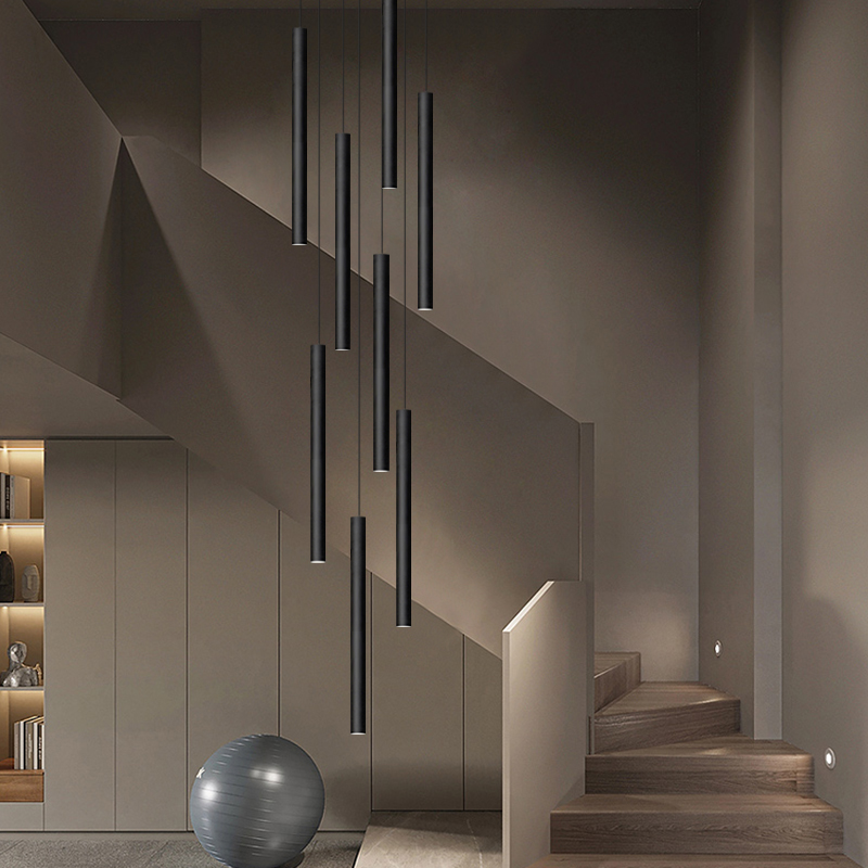 Long Tube Pendant Hanging Lamp - مراجعة Interior Design Youtube وسعره
