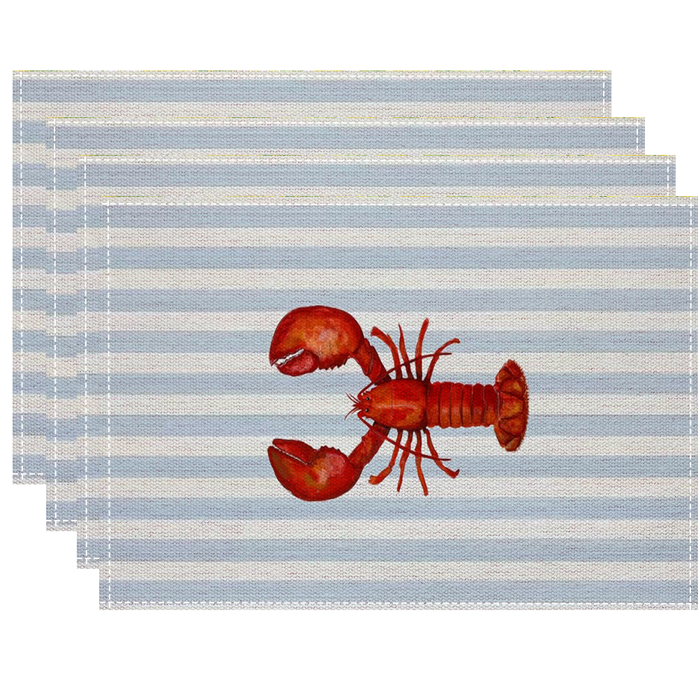 Vibrant Marine Art Placemats W - مراجعة Interior Design News وسعره