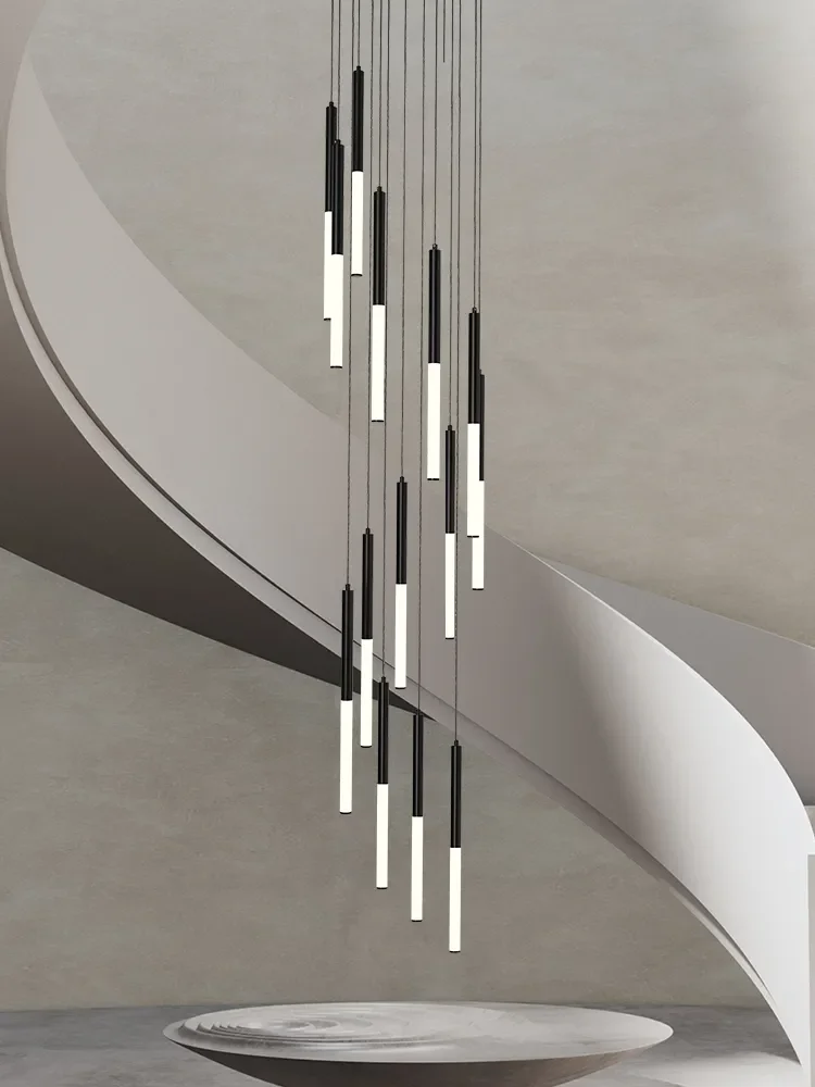 Modern LED Creative Black Roun - مراجعة Interior Design Youtube وسعره