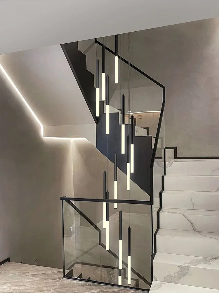 Modern LED Creative Black Roun - مراجعة Interior Design Youtube وسعره
