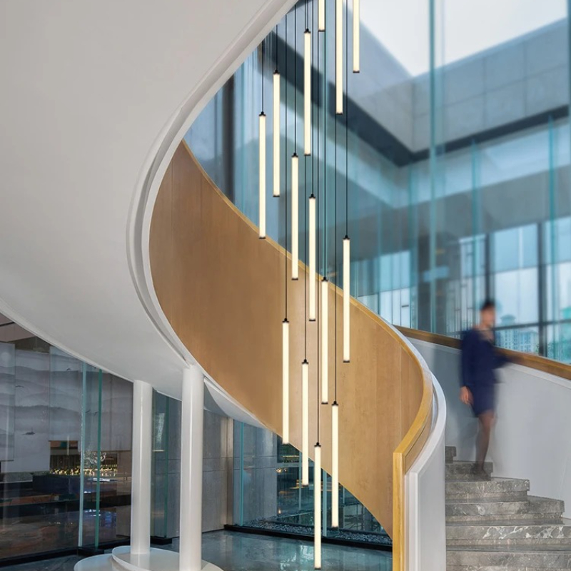 Nordic Strip Chandelier LED Ci - مراجعة Interior Design Youtube وسعره
