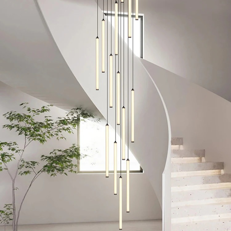 Nordic Strip Chandelier LED Ci - مراجعة Interior Design Youtube وسعره