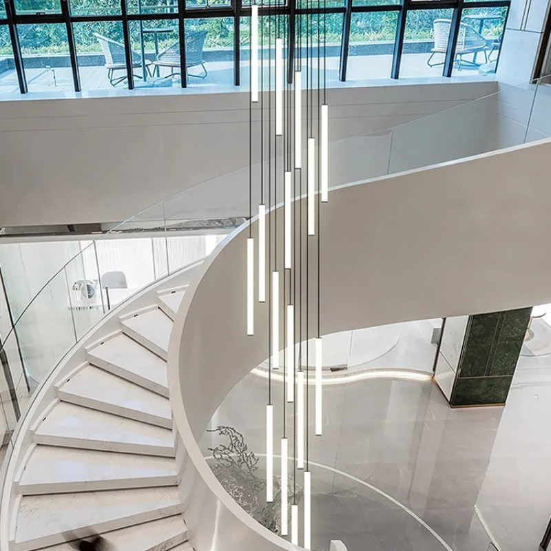 Nordic Strip Chandelier LED Ci - مراجعة Interior Design Youtube وسعره