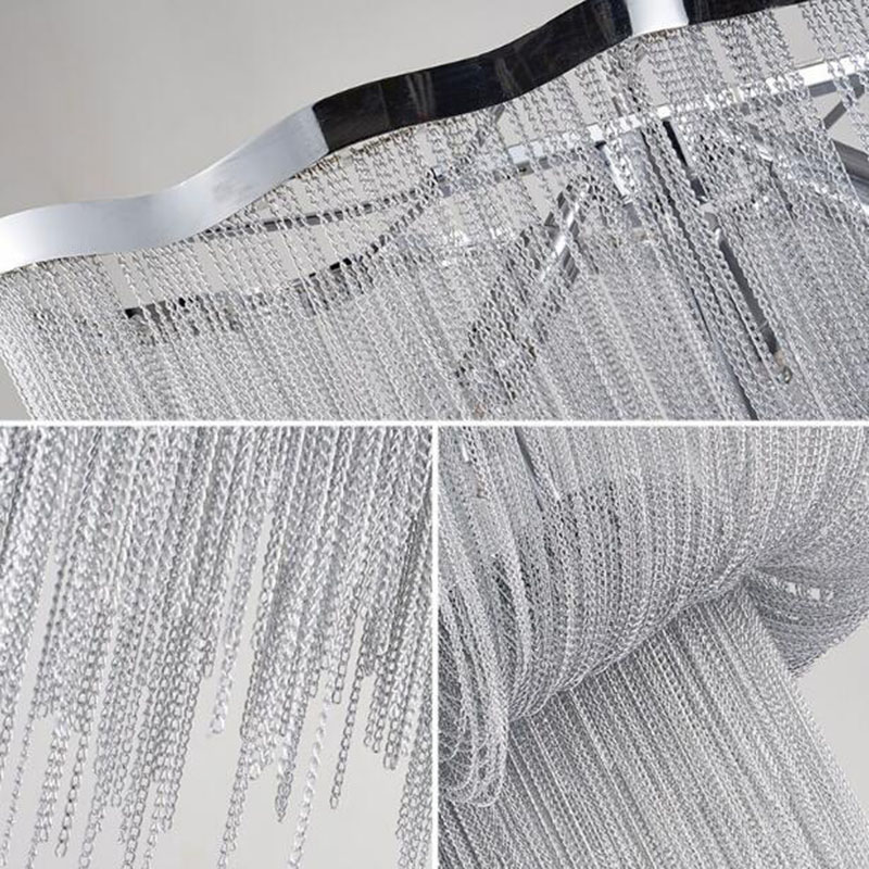 Modern Silver Aluminum Chain C - مراجعة Engineering And Interior Design وسعره