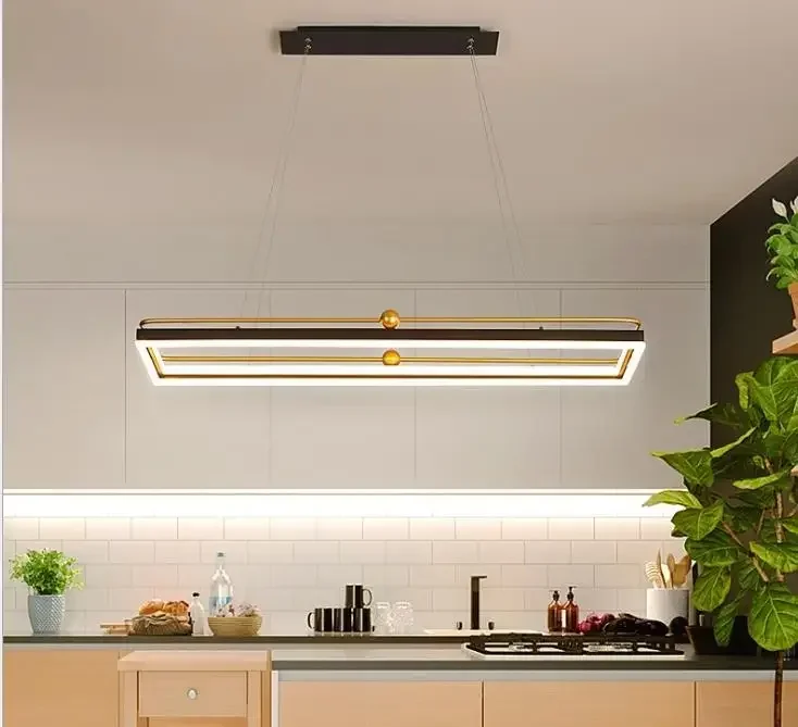 Modern led chandelier circle l - مراجعة Engineering And Interior Design وسعره