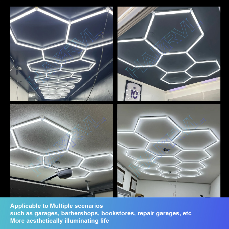 DIY Hexagonal LED Light - Mult - مراجعة Interior Design Youtube وسعره